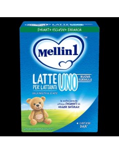 Mellin 1, Latte di Partenza, Latte in Polvere per Lattanti dalla Nascita al 6° Mese Compiuto, 700g